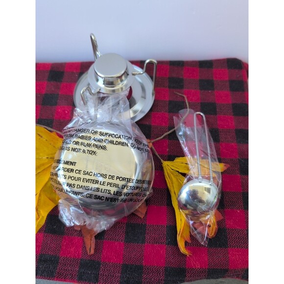 Revere Ware Stainless Steel Warmer Set 4 Pc Fondue Sauce Server NEW in Box World - Picture 9 of 10